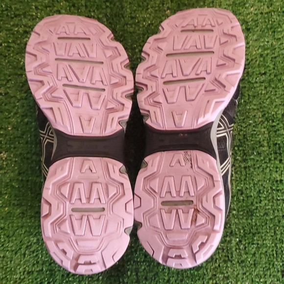 ASICS Black & Pink Womens Gel Venture 9W - Picture 9 of 12